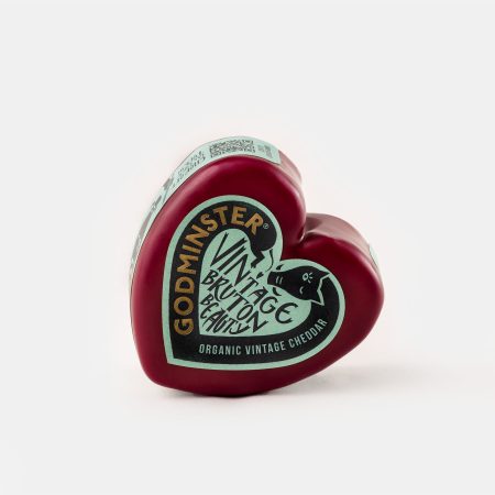 Vintage Organic Cheddar Heart 200g