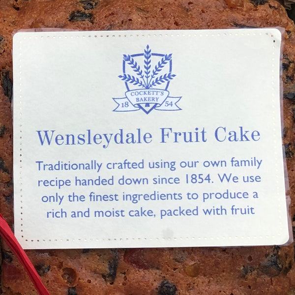 Wensleydale Fruit Cake The Yorkshire Dales Cheese Co
