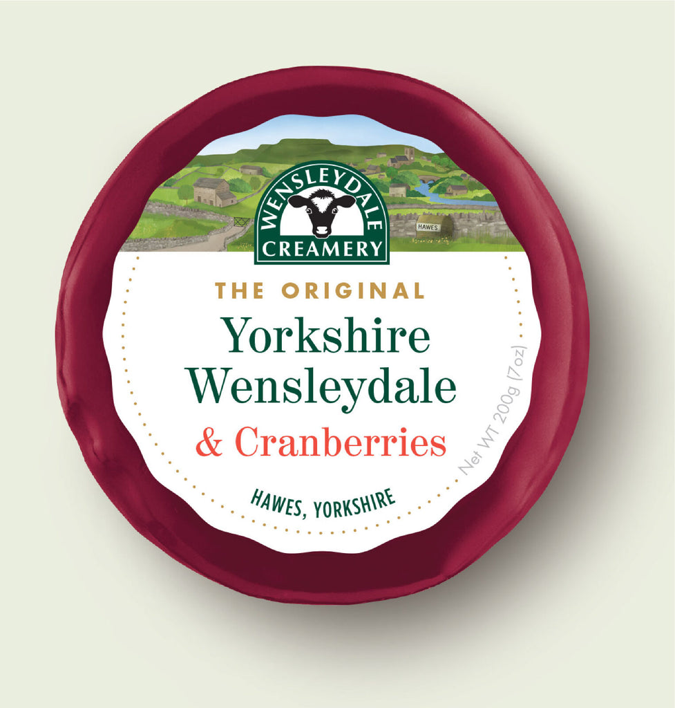 Yorkshire Wensleydale & Cranberries 200g