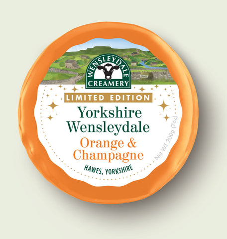 Wensleydale with Orange & Champagne 200g