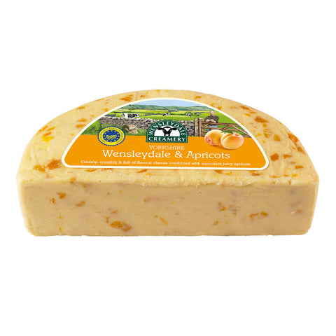 Yorkshire Wensleydale with Apricots 1.25kg Half Moon