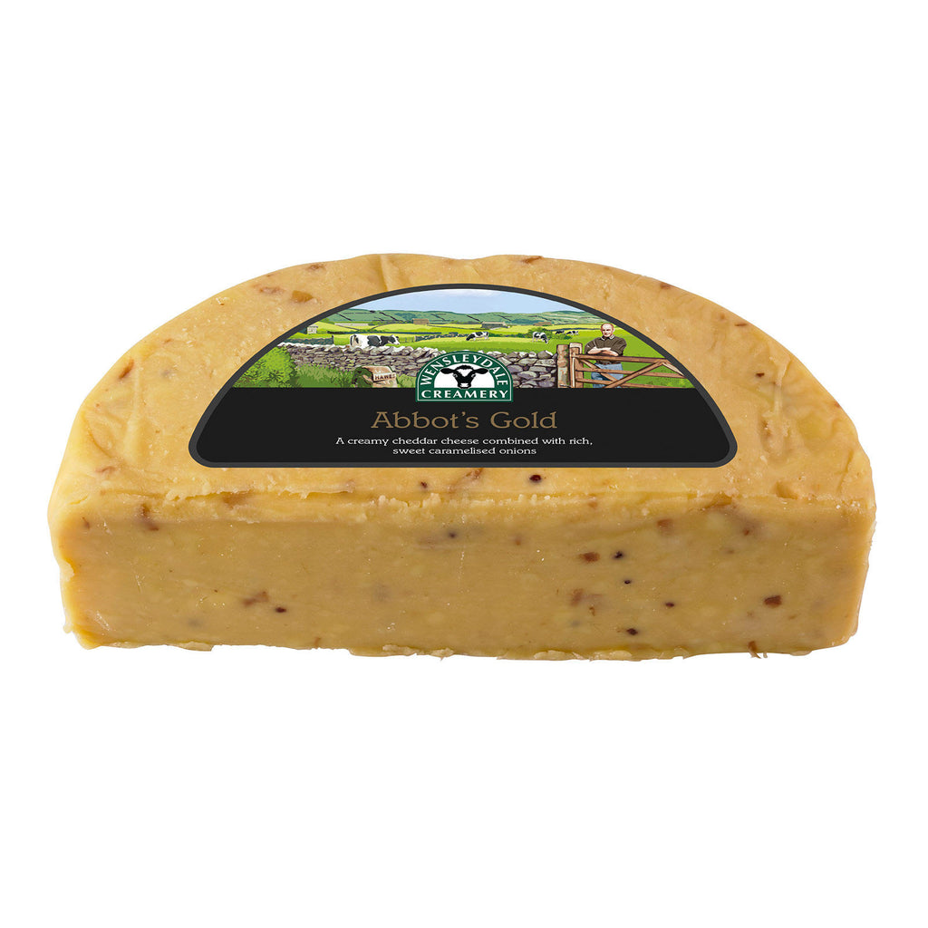 Abbot's Gold Cheddar with Caramelised Onions 1.25kg