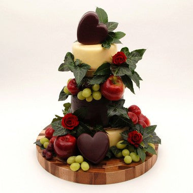 Cheese Wedding Cake "Heart's Desire"