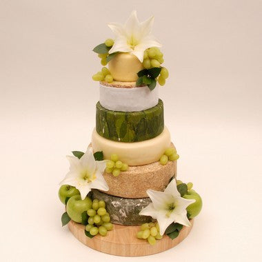 Cheese Wedding Cake "The Green Cake"